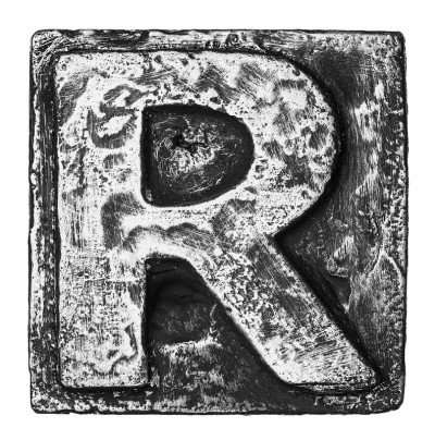 金属字母