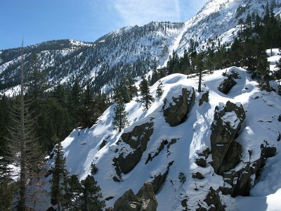 的雪山