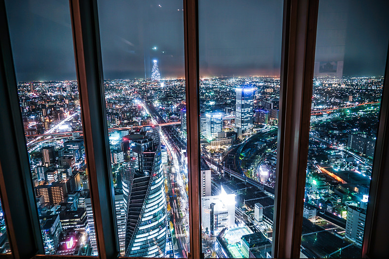 名古屋夜景(天空长廊)