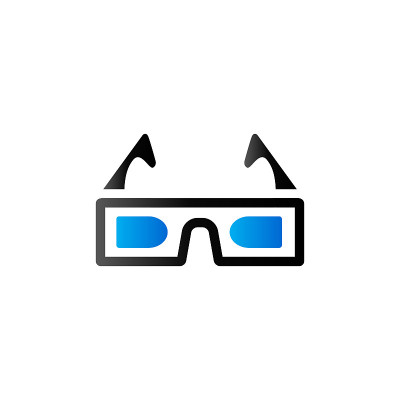 双音图标- 3D眼镜