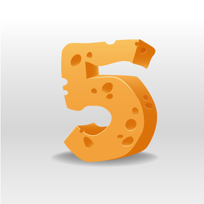 奶酪数字5