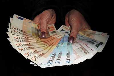 欧元banknotes