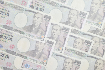 日元钞票- 1万日元