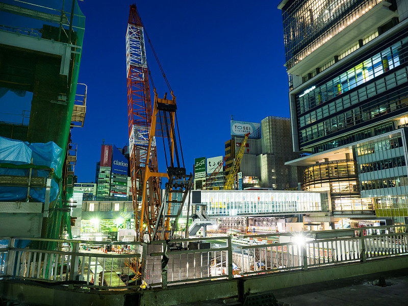 东京涩谷夜景