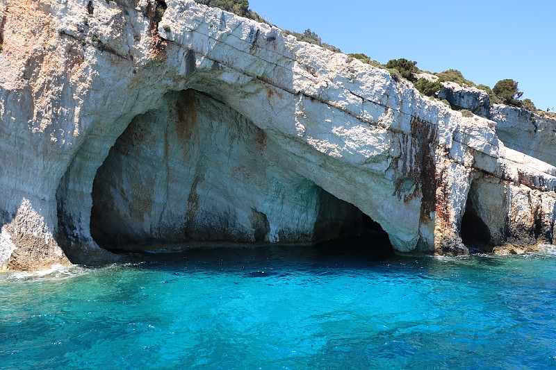 Blue caves of Zakynthos, Greece