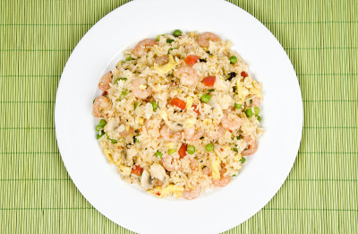 虾仁炒饭