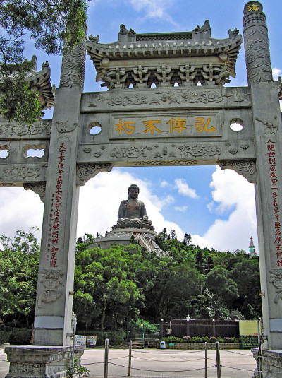 位于大屿山昂坪的天坛大佛