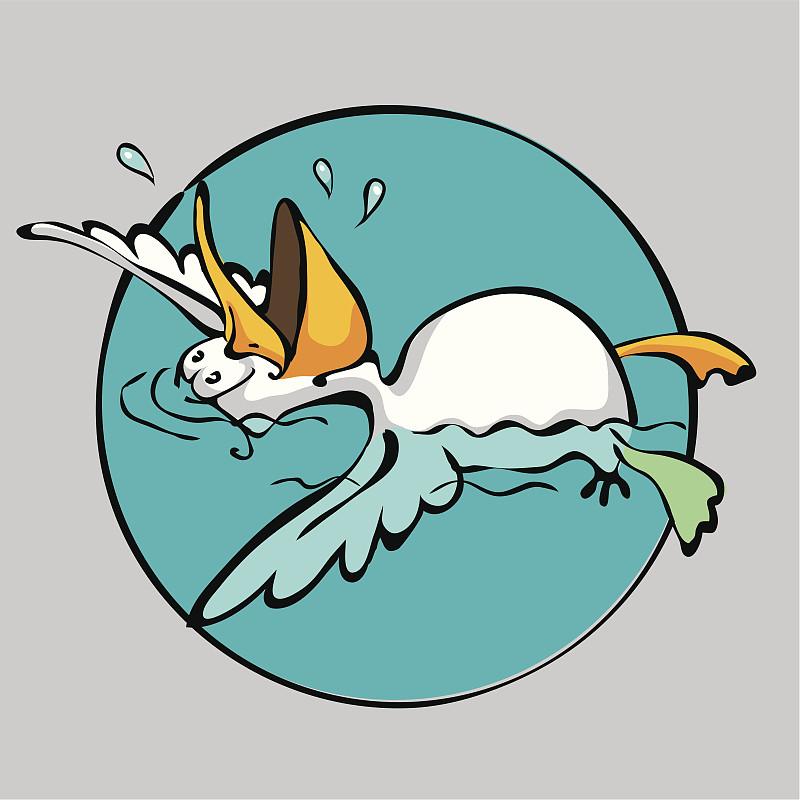 Pelican-swimmer