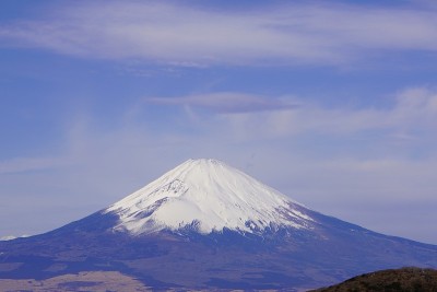 富士山在Komagatake山顶