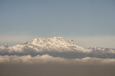 Iztaccihuatl火山，墨西哥