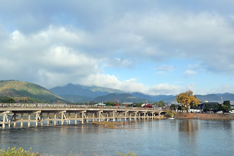 京都岚山秋季风景区