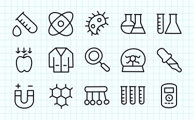 科学涂鸦画