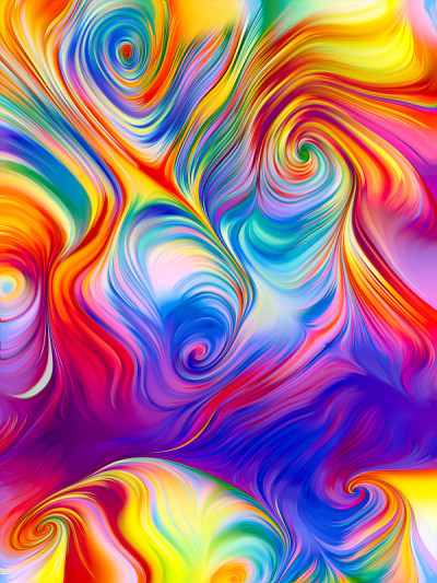 概念上的颜色流