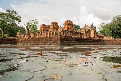 泰国Muangtam Castle或Prasat Muang Tam, Buri Ram
