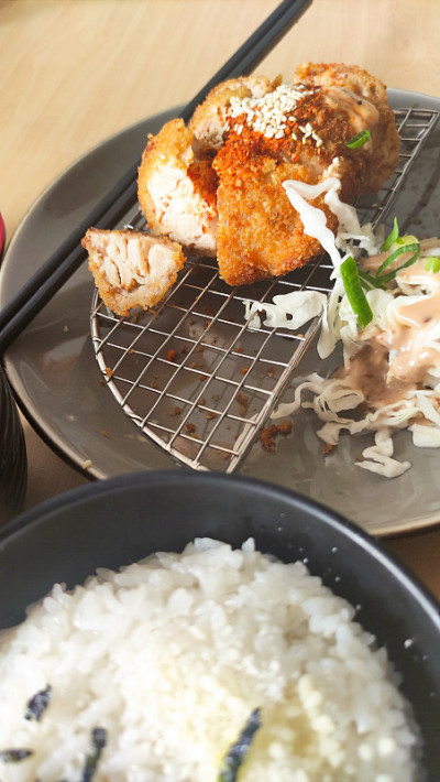 鸡排饭