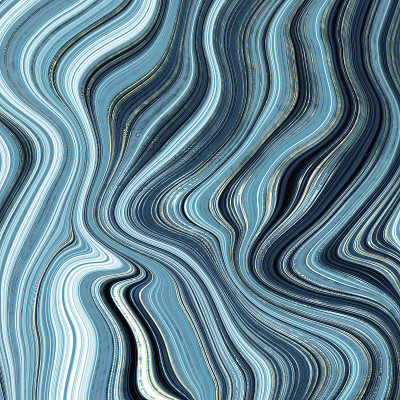 蓝色液体大理石纹理背景