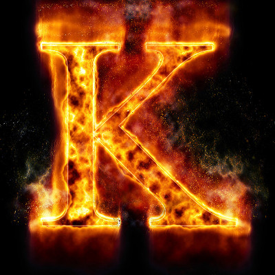 火字母K