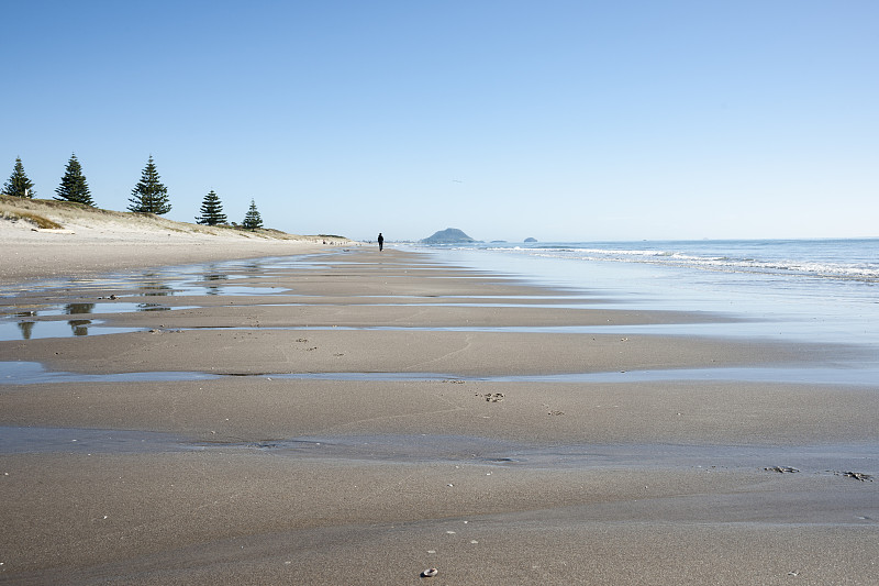 Papamoa Beach。