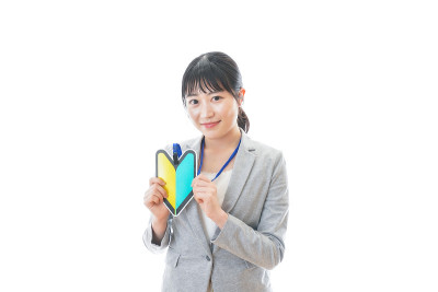初学商业的年轻商人