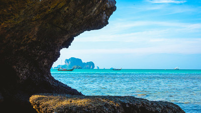 雷莱海滩低潮
