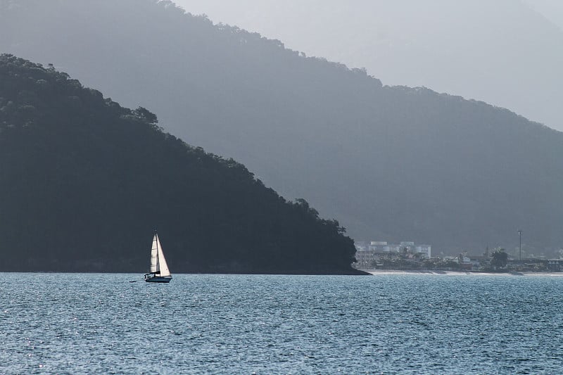 美丽的巴西海岸线