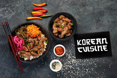 韩国的食物。