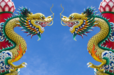 龙的雕像