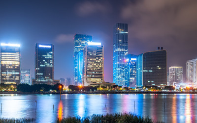 福州金融中心夜景
