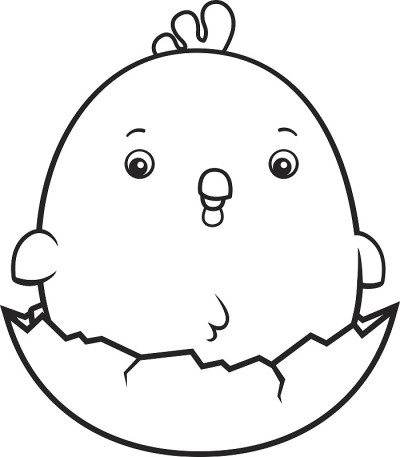 卡通宝宝鸡蛋
