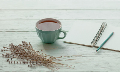 茶。