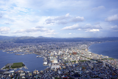 函馆山的函馆市