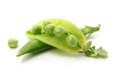 新鲜的豌豆