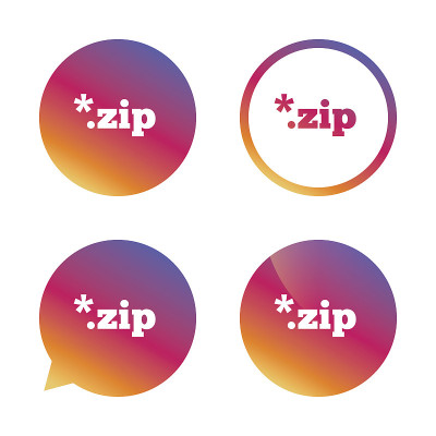 归档文件图标。下载ZIP按钮。