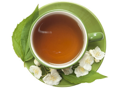 一杯茉莉花茶
