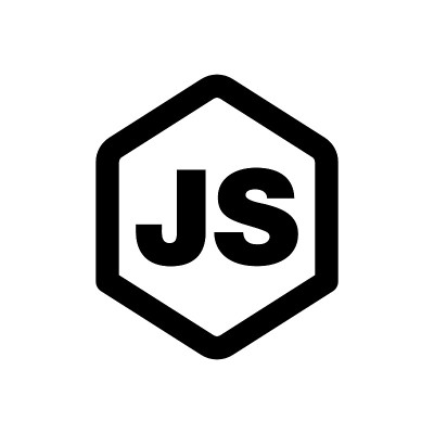 Javascript的迹象。Web开发图标。编程的概念。