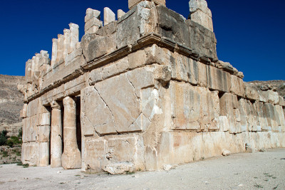 Qasr al-Abd的石雕