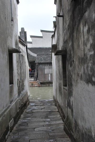 长江下游的水乡(或乡村)