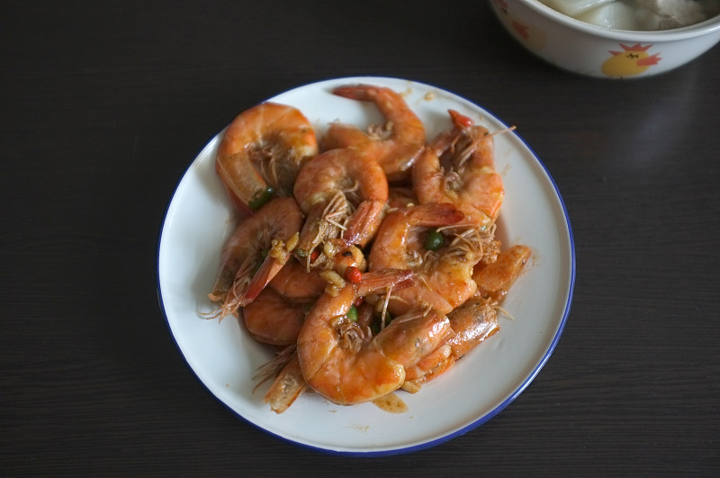 椒盐虾仁