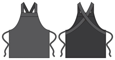 Apron Vector for Template