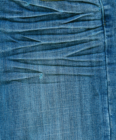 用牛仔布