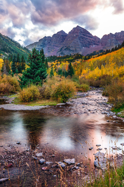Maroon Bells Snowmass Wilderness USA