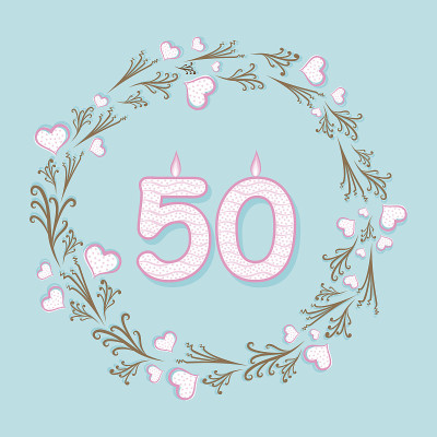 50周年迎宾设计