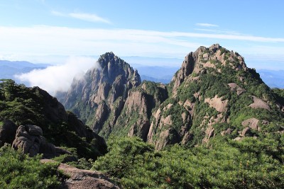壮丽的黄山