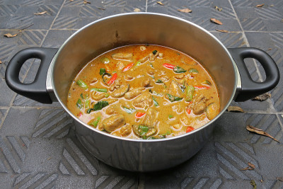 泰式红咖喱猪肉