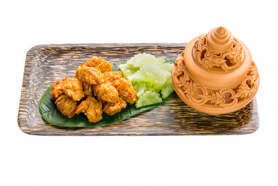 黄瓜咖喱鱼饼