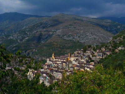 Saorge村，阿尔卑斯-滨海地区