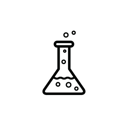 插图向量图形的化学图标模板
