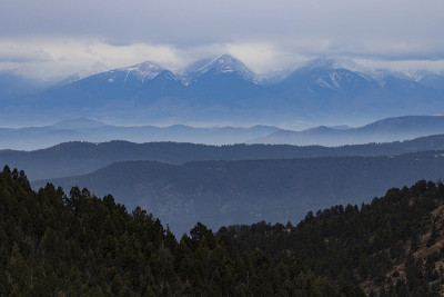 Sangre上的雾层