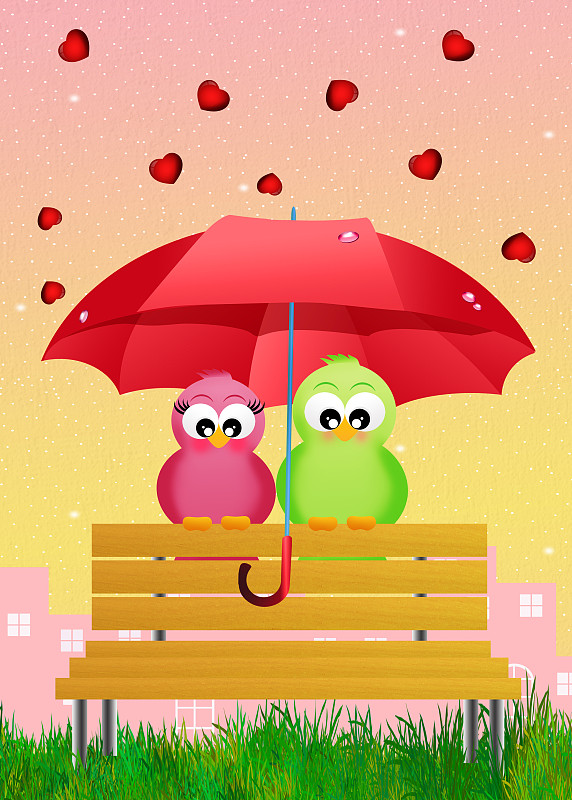 雨的心