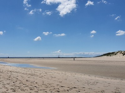 瓦登岛的海滩